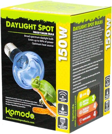 Komodo Neodymium Daylight Spot Bulb ES 150W