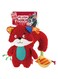 Gigwi Plush Friendz Squirrel with Squeaker and Crinkle M Dog Toy (6798)