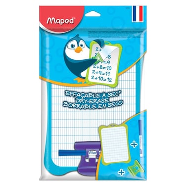 مابد سبورة قابلة للمسح الجاف مع أكسسوارات