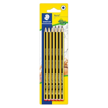 Staedtler Noris HB Pencils Blister 6 PCS