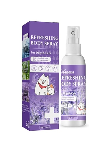 FDTY 50 ml Pet Deodorants Spray Deodorants Indoor Fresh Deodorants Dog Cat Body Odour Waste Odour