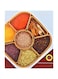 TDS Woven Masala Rangoli Box Dabba (Multi Colour) (Square)