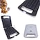 1400W Double-Sided Heating Electric Nut &amp; Walnut Cake Maker   Non-Stick Mini Biscuit &amp; Breakfast Machine   Home Kitchen Baking Tool for Snacks &amp; Desserts