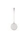 Met Lux 6 Inch Frying Skimmer, 1 Corrosion-Resistant Wire Skimmer - Mesh Scoop, Long Handle, Stainless Steel Deep Fryer Ladle, Durable, For Catching Food And Releasing Oil