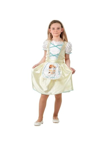 Mad Toys Goldilocks Book Week and World Book Day Roleplay Theme Party Child Costumes, Girls Book Character Dress 3-4 Years