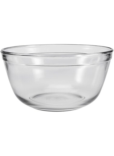 Anchor Hocking Mixing Bowl, Clear, 4 Quart, 77993