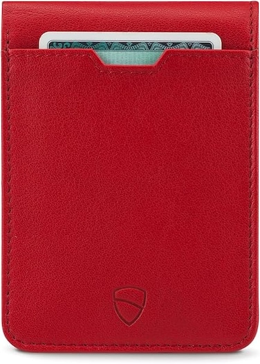 Vaultskin MANHATTAN Slim RFID Blocking Bifold Leather Wallet for Men - Minimalist Front Pocket Card Holder, Holds 9 Cards &amp; Cash, Premium Italian Leather
