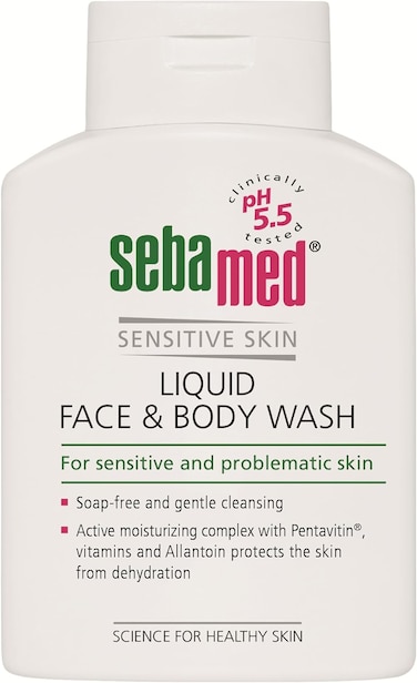 Sebamed Liquid Face And Body Wash 200ml