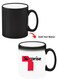 Color Changing Heat Sensitive Ceramic Mug, Image Revealed When HOT Liquid is Added! Surprise