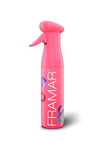 FRAMAR Pink Premium Hair Spray Bottle Continuous Mist, Water Spray Bottle For Face &amp; Hair, Atomizer &amp; Plant Mister Spray Bottle