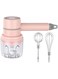 Wireless 3 in 1 Multifunction Chopper, Cutter, Mixing,Hand mixer Cooking Machine Food Processor (Pink color)