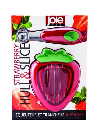 Strawberry Hull And Slice Red/Green 4.5x1.2x7inch