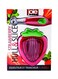 Strawberry Hull And Slice Red/Green 4.5x1.2x7inch
