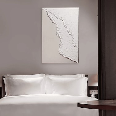 MAAC Home Coastal Canvas Creations Hand-Painted Beach Scenes Abstract Canvas Wall Art - Modern Decorative Wall D&eacute;cor for Living Room Bedroom Home Decorations