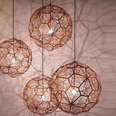 MAAC Home Daisy - Hanging Pendant Light - S  Modern Decorative Stylish Elegant Contemporary Minimalist Pendant Lamp for Bedroom, Living Room, and Office, Home Decor (M)