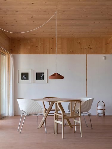 MAAC Home Silvermound - Pleated Box Pendant Lamp  Modern Decorative Stylish Elegant Contemporary Minimalist Pendant Lamp for Bedroom, Living Room, and Office, Home Decor