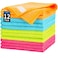 12Pcs Premium Microfiber Cleaning Cloth For Household Cleaning
