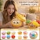 4PCS Dumpling Squishies Mystery Box, Random Colors Mystery Glitter Dumpling Squishies Toy Gift, Colorful Stress Balls Fidget Sensory Toy Desk Toys for Kids Adults