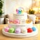 4PCS Dumpling Squishies Mystery Box, Random Colors Mystery Glitter Dumpling Squishies Toy Gift, Colorful Stress Balls Fidget Sensory Toy Desk Toys for Kids Adults