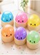 Dumpling Squishies Mystery Box, Mystery Glitter Dumpling Squishies Toy Gift, Colorful Stress Balls Fidget Sensory Toy Desk Toys for Kids Adults" 3PCS Random Colors