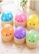 Dumpling Squishies Mystery Box, Random Colors Mystery Glitter Dumpling Squishies Toy Gift, Colorful Stress Balls Fidget Sensory Toy Desk Toys for Kids Adults. 6PCS Random Color