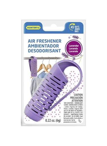 Humydry Closet Clip Air Freshener 0.22 oz, Lavender