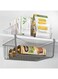 Mdesign Household Metal Under Shelf Hanging Storage Bin Basket With Open Front For Organizing Kitchen Cabinets Cupboards Pantries Shelves - Large Pack Of 4 Grey 03812Mdk