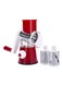 in 1 Vegetable Mandoline Slicer Red 26*24*12cm