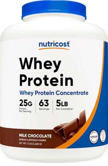 Nutricost Whey Protein Concentrate 5Lbs Chocolate