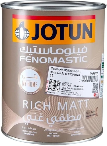 JOTUN FENOMASTIC MY HO WHITE 01LTR