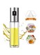 Oil Sprayer for Cooking, 100ml Olive Oil Spray Bottle, Portable Glass Oil Mister for BBQ, Air Fryer, Baking, Roasting, Grilling, Refillable, Food Safe Oil Vinegar Mister, Kitchen Gadgets