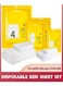 8 PCS Disposable Bed Sheets Travel For Hotel,Disposable Bedding Soft Breathable Cover,Bed Sheet,Pillowcase,Towel Set Trips,Hotels,Spa,Camping,Overnight Stay