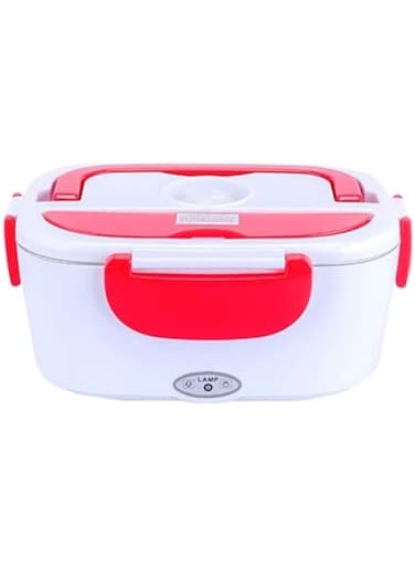 Dubai Gallery Portable Electric Lunch Box Red/White AMZ-N38941152A
