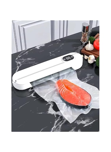 Vacuum sealer household kitchen food small vacuum machine dry and wet dual-purpose fresh-keeping machine automatic sealing plastic sealing machine