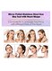 Stainless Steel Gua Sha Facial Massage Tool to Reduce Puffiness, Lymphatic Drainage, Facial Tension, Helps Tighten, Firm and Lift Skin, Cooling Durable Skin Care Face Massager, Removes Toxins, Prevent