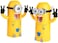 Cartoon Little Yellow Man Toothbrush Holder Set with Automatic Toothpaste Dispenser  Fun &amp; Practical Bathroom Organizer for Kids Hands-Free Toothpaste Squeezer