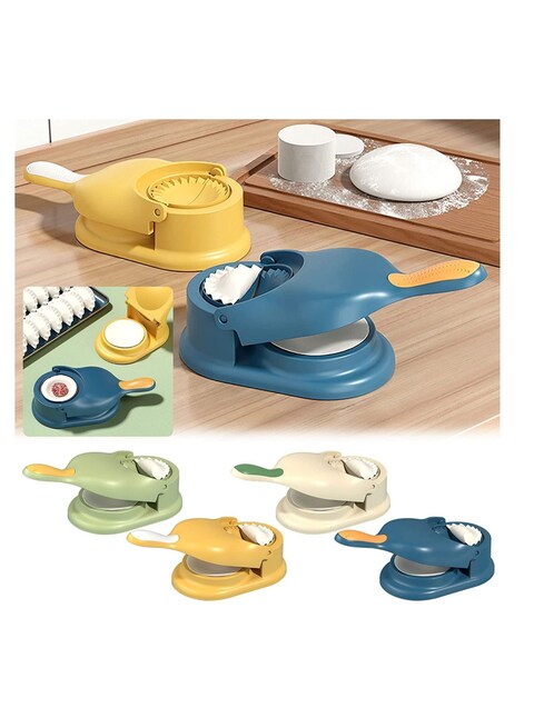 2-in-1 Press Dumpling Wrap &amp; Cleaning Tools for Home Kitchen &ndash; Multipurpose Kitchen Accessories, Easy-to-Use Dumpling Maker &amp; Efficient Cleaning Tool