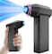 Ultimate 130,000 RPM Electric Jet Blower Fan - Portable Handheld Mini Air Duster - Cordless Rechargeable Type-C - Perfect for Car, Home, Outdoor Use, Computers, Keyboards