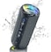 Ortizan Bluetooth Speakers, 40W Loud Stereo Portable Wireless Speaker, IPX7 Waterproof Shower Speakers with Bluetooth 5.3, Deep Bass, LED Light, Microphone, True Wireless Stereo for Home, Outdoor
