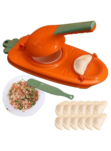 2 In 1 Dumpling Maker Mould Machine With Skin Press Tool (Set Of 2) Ktnrs3675