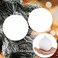 6-piece Snowball Decorations Christmas Tree Christmas Decorations Hanging White Balls Large Plastic Christmas Tree Balls Christmas Wedding Party Decorations