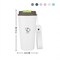 Travel cups-16oz Tumbler - Coffee Travel Mug Spill Proof with Lid-hot beverage-travel mug-thermal mug-powder coating tumbler, Matte White