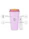 Travel cups-16oz Tumbler - Coffee Travel Mug Spill Proof with Lid-hot beverage-travel mug-thermal mug-powder coating tumbler, Barbie Pink