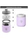 500ml Insulated Food jar Stainless Steel Thermos lunch box for kids Vacuum Insulated Food Jar Lavender