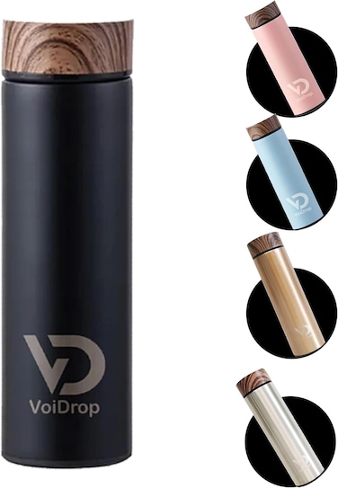 VOIDROP-Insulated Water Bottle 16OZ-Stainless Steel Water Bottles