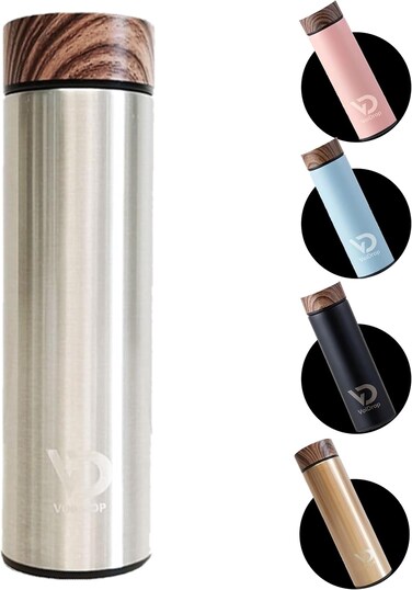 VOIDROP-Insulated Water Bottle 16OZ-Stainless Steel Water Bottles