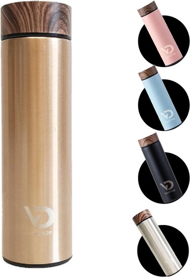VOIDROP-Insulated Water Bottle 16OZ-Stainless Steel Water Bottles