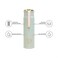 VOIDROP, Insulated Water Bottle 450ML, Stainless Steel 304 Water Bottle With Golden Lid