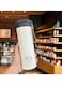 VOIDROP Insulated Water Bottle 450ml, Stainless Steel Water Bottle, Bottle With Filter, Snow White