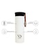 VOIDROP Insulated Water Bottle 450ml, Stainless Steel Water Bottle, Bottle With Filter, Snow White